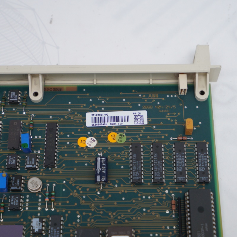 DSAX110 57120001-PC ABB Analog Giriş Çıkış Kartı