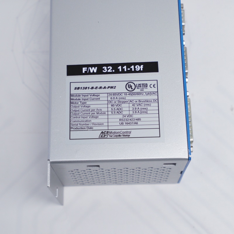 SB1381-BERA-PM2 ACS Evrensel Hareket Kontrol Modülü