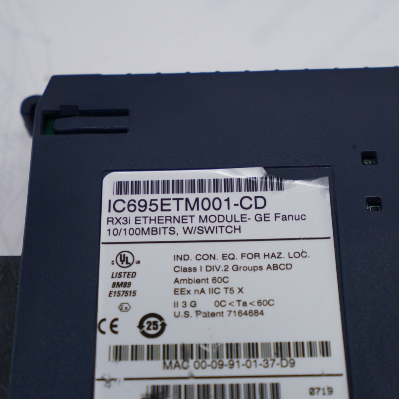 IC695ETM001-CD GE RX3i Ethernet Modülü