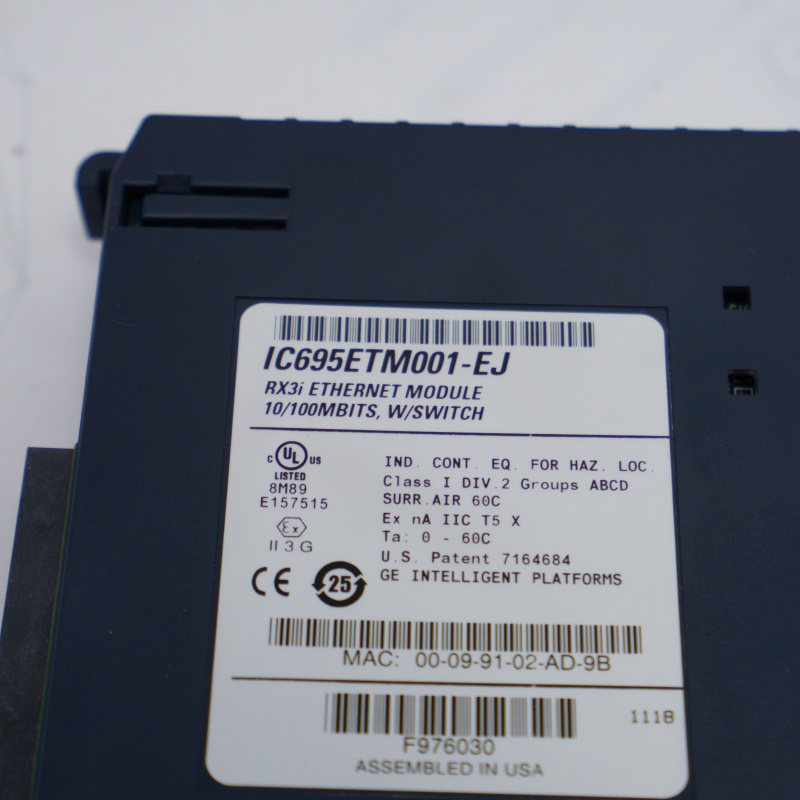 IC695ETM001-EJ GE Ethernet Arayüz Modülü