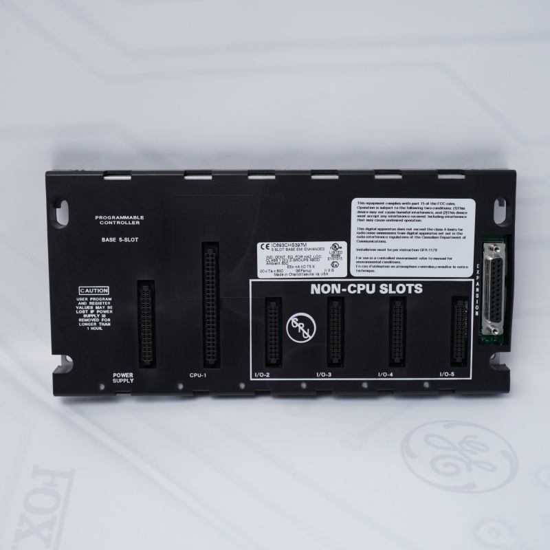 IC693CHS397M GE 5-Yuvalı Modüler CPU Taban Plakası