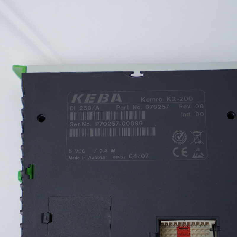 K2-200 DI260/A KEBA Dijital Giriş Modülü