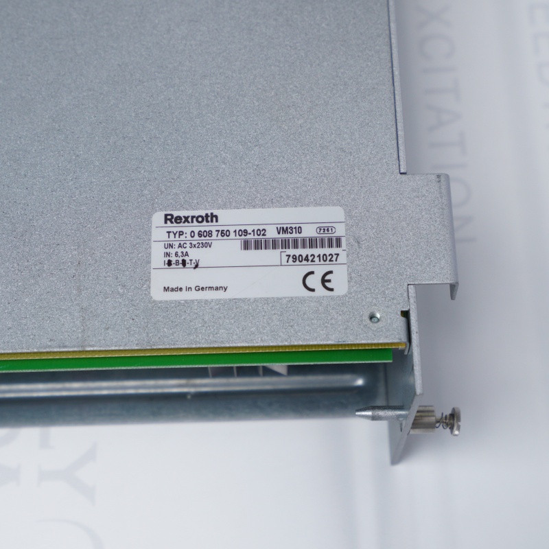 VM310 0608750109-102 REXROTH Güç Kaynağı Modülü