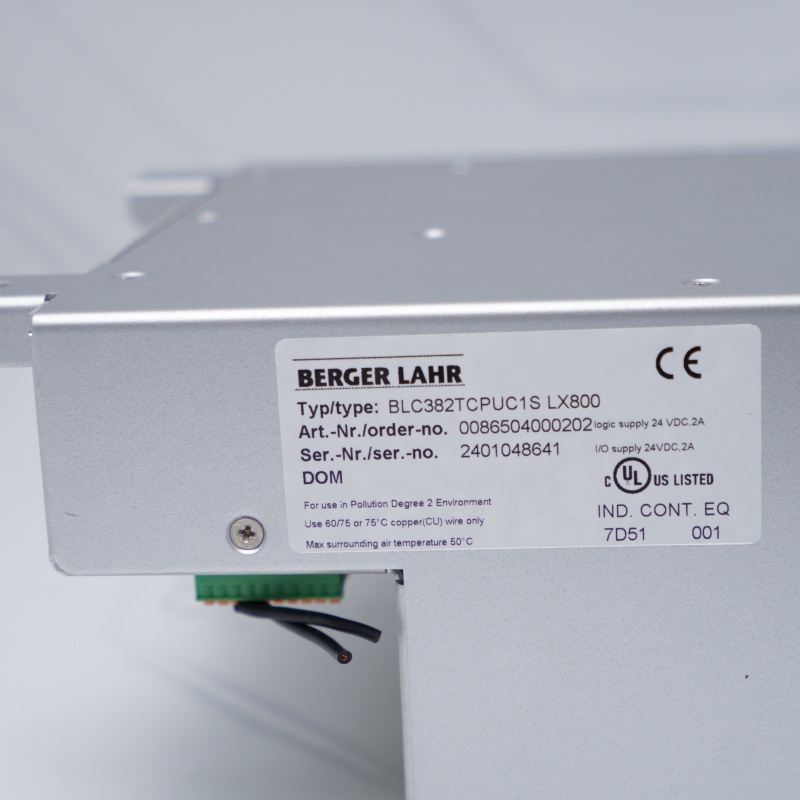 BLC382TCPUC1S LX800 BERGER LAHR Mantık Kaynağı