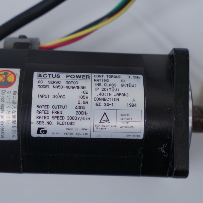 NA50-40NAMKNN NIKKI AC SERVO MOTOR