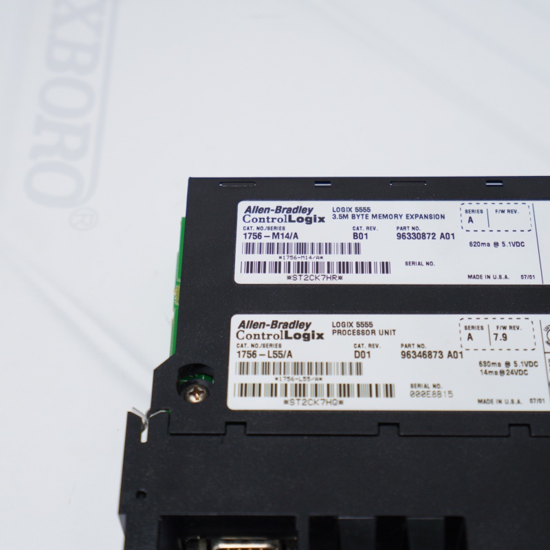 Processador Controlador Allen Bradley 1756-L55M14