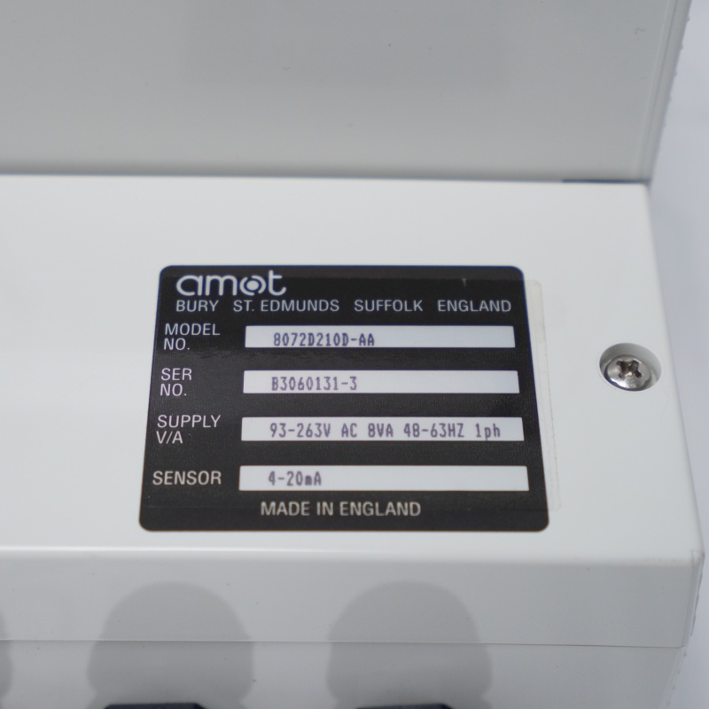 8072D210D-AA AMOT Elektrikli Pid Vana Kontrol Cihazı