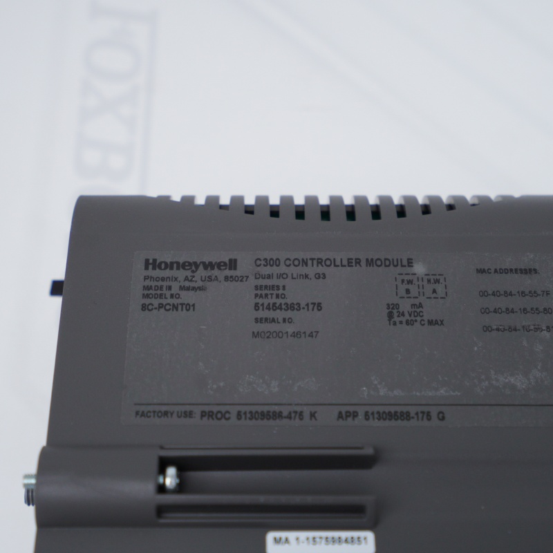 8C-PCNT01 51454363-175 Honeywell Experion Serisi 8 C300 Kontrol Cihazı