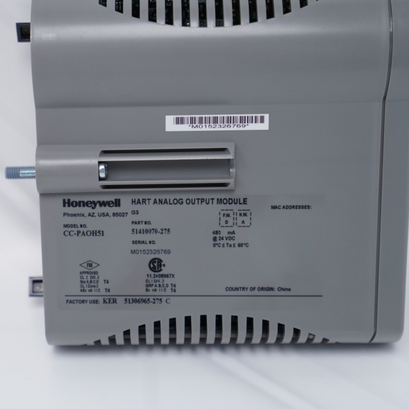 CC-PAOH51 51410070-275 Honeywell HART Analog Çıkış Modülü