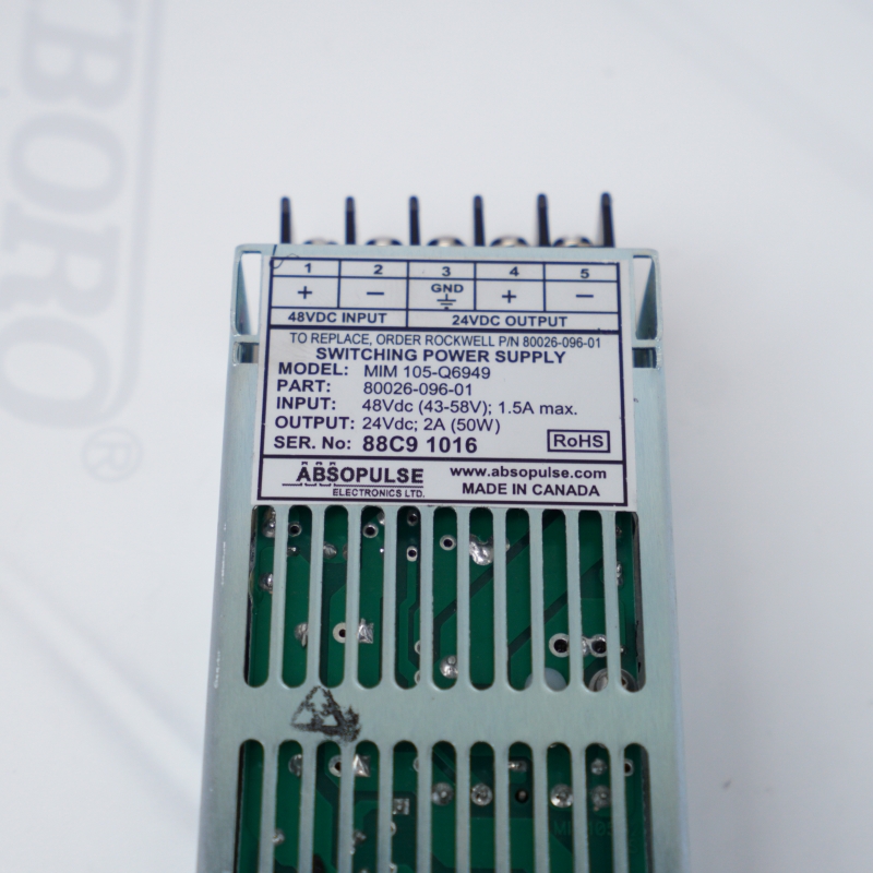 80026-096-01 Allen Bradley Dönüştürücü Güç Kaynağı Modülü