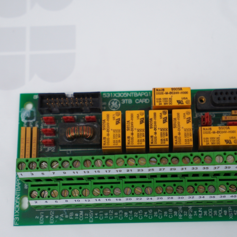 531X305NTBAPG1 General Electric ACDC 2000 Terminal Kartı