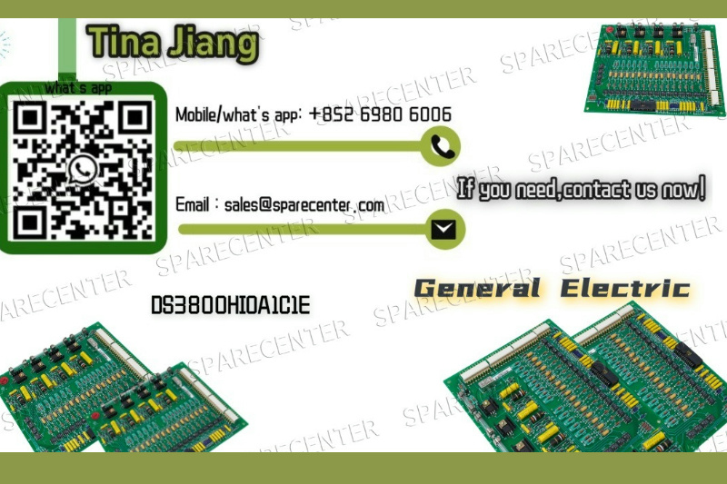 कॉम्पैक्ट पावरहाउस: ऑटोमेशन में जीई DS3800HIOA1C1E