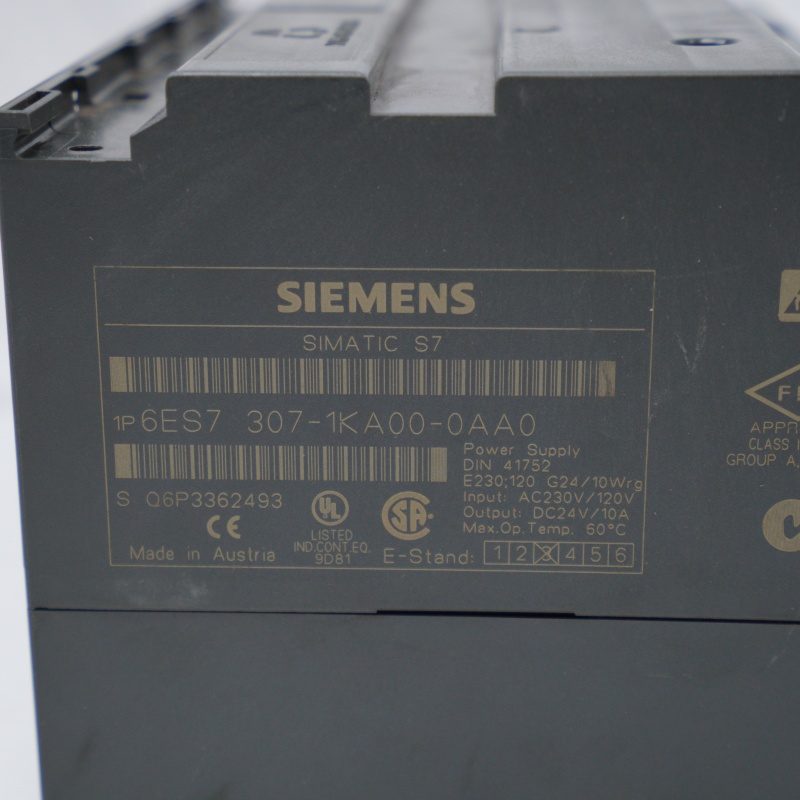 6ES7307-1KA00-0AA0 SIEMENS Düzenlenmiş Güç Kaynağı