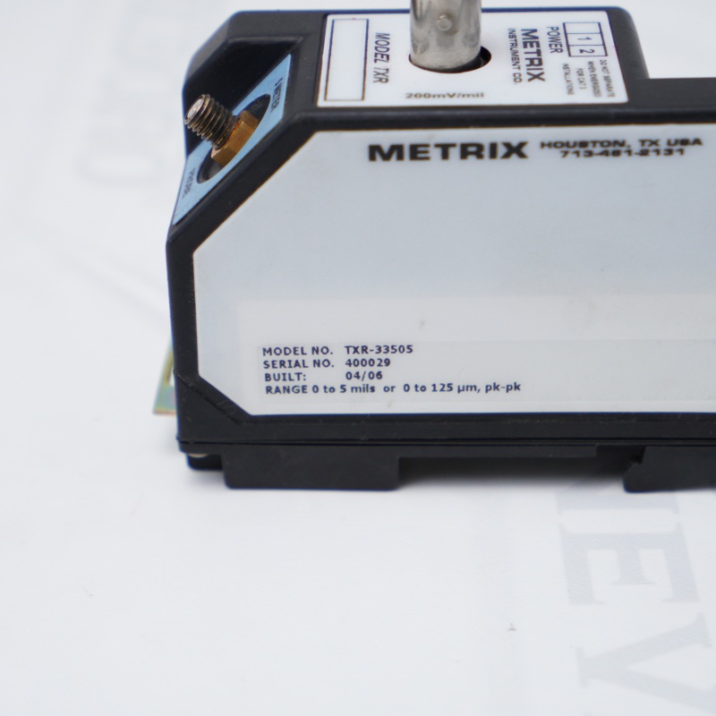 TXR-33505 METRIX Radyal titreşim vericisi