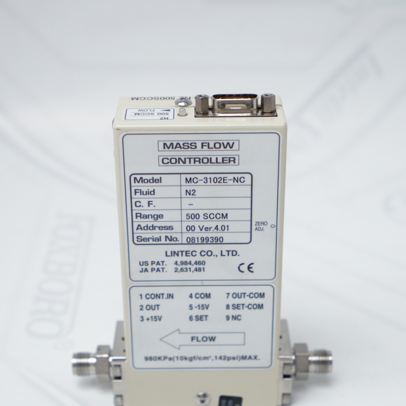 MC-3000E MC-3102E-NC Lintec Kütle Akış Kontrolörü