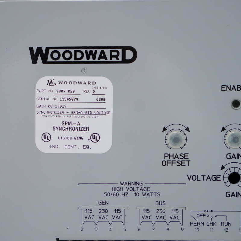 9907-029 Woodward SPM-A Senkronizatör