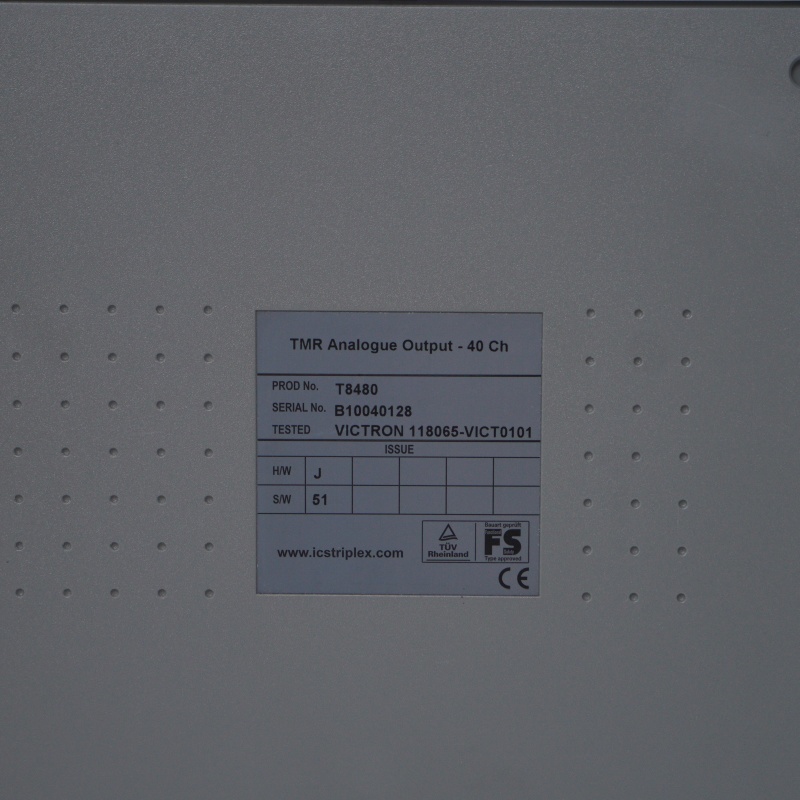 T8480 ICS Triplex Dijital Giriş Modülü