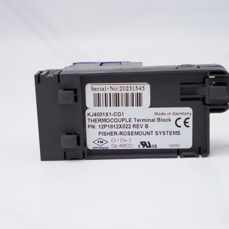 KJ4001X1-CG1 12P1812X022 EMERSON Termokupl terminal bloğu
