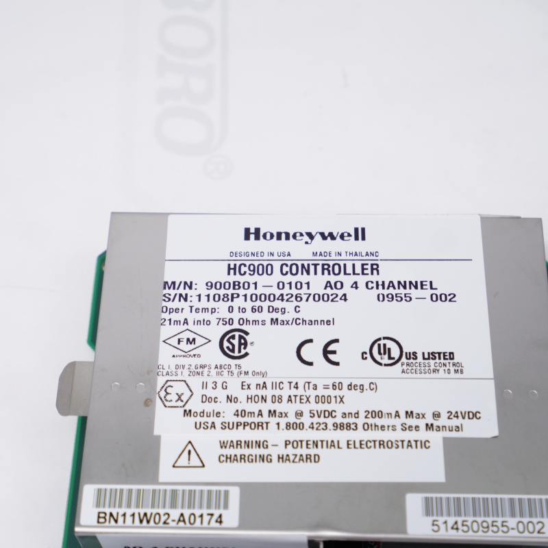 900B01-0101 Honeywell Analog Çıkış Modülü