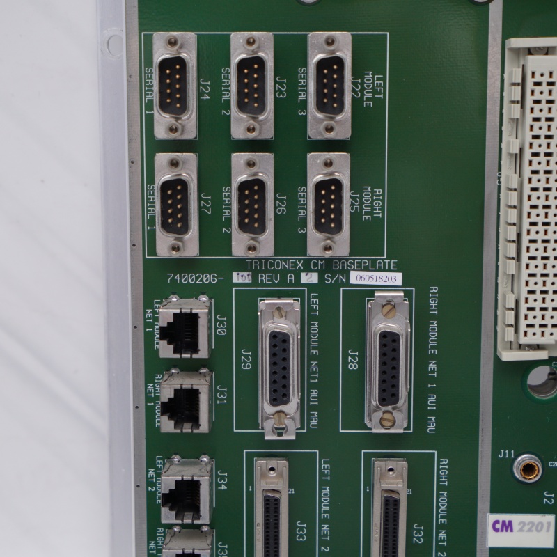 7400206-100 Triconex Invensys Modüler taban