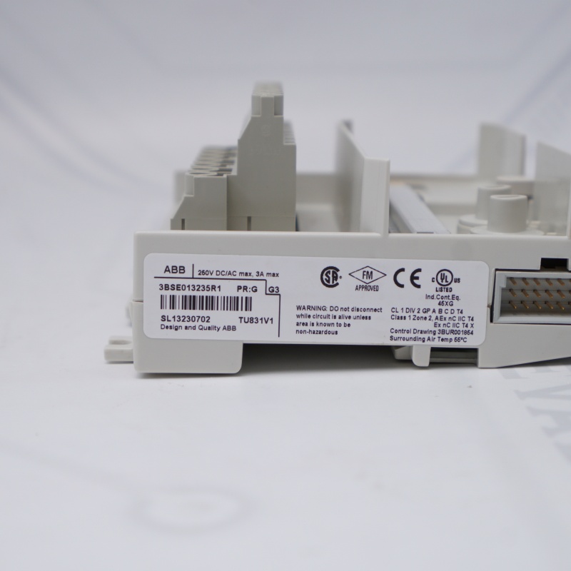 TU831V1 3BSE013235R1 ABB Genişletilmiş Modül Sonlandırma Ünitesi