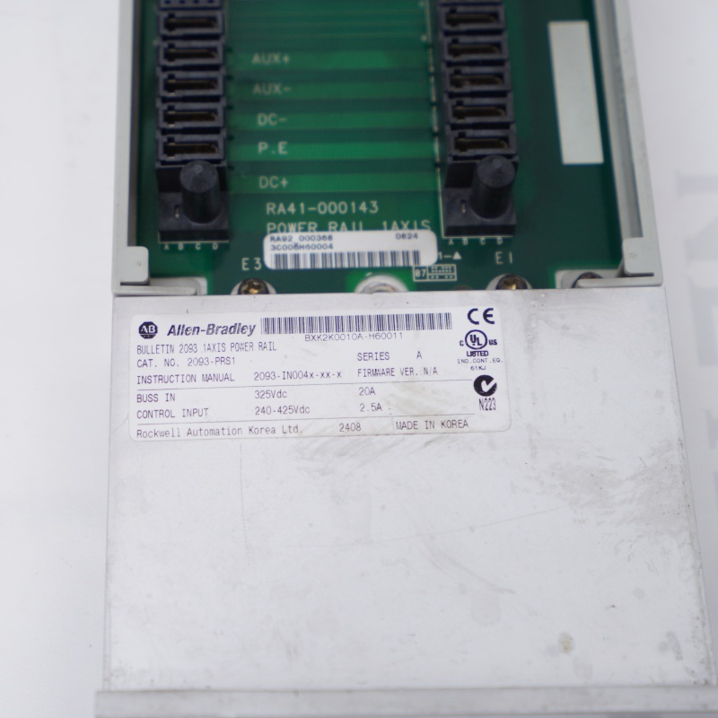 2093-PRS1 Allen Bradley Arka Panel Güç Rayı