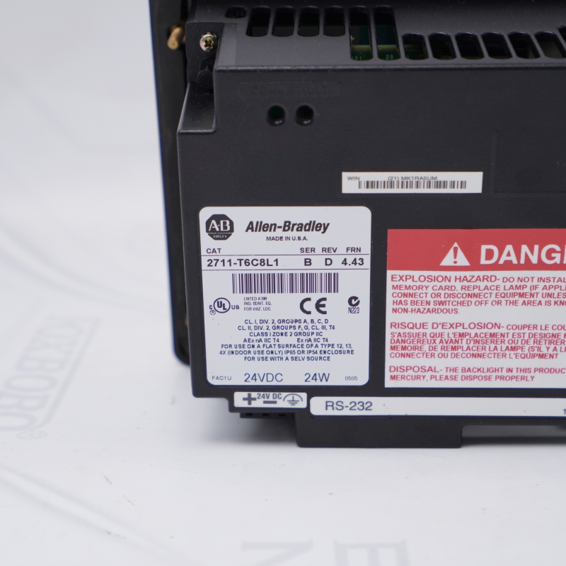 2711-T6C8L1 Allen-Bradley Operatör Arayüz Paneli