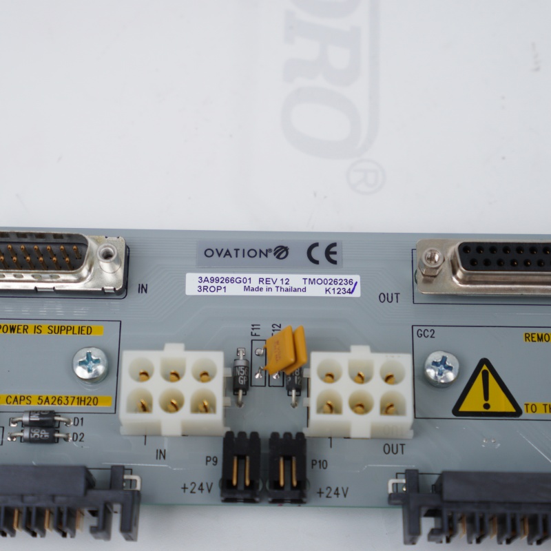 3A99266G01 EMERSON G/Ç GEÇİŞ PANELİ