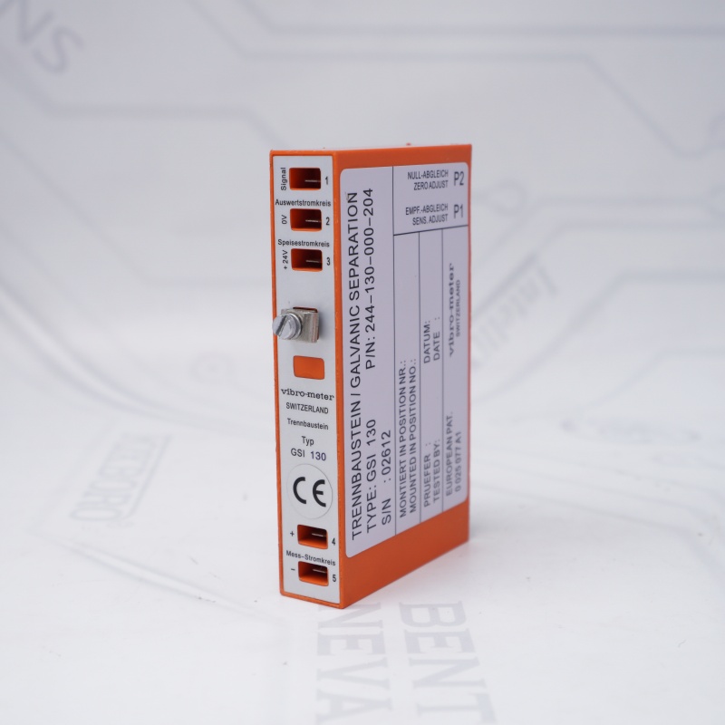 GSI130 244-130-000-204 Vibro-Meter Galvanik Ayırma Ünitesi