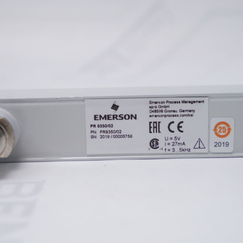 9350-02 EMERSON LVDT Sensörü