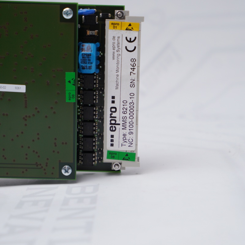 MMS6210 Emerson EPRO İZLEME MODÜLÜ
