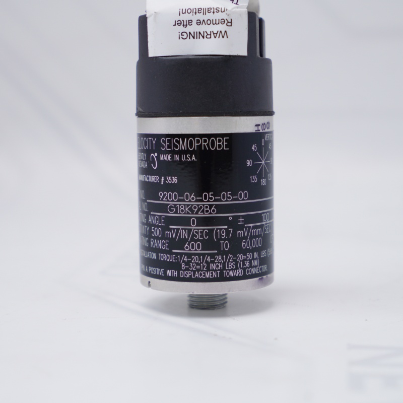 9200-06-05-05-00 Bently Nevada Velocity Sismoprobe
