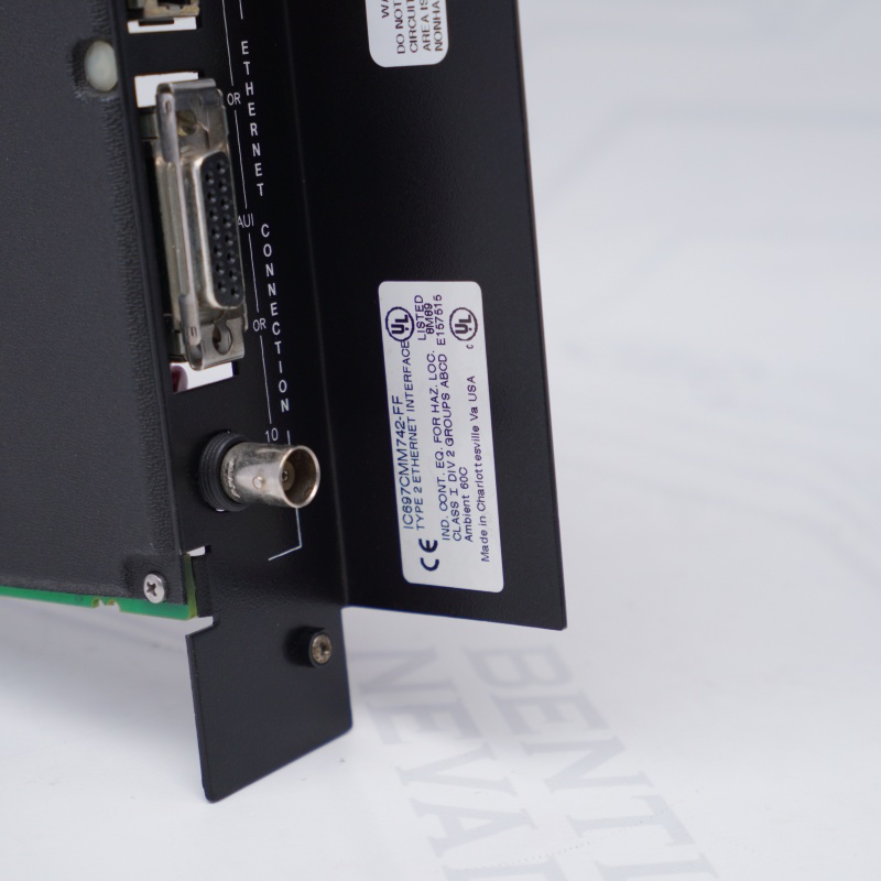 IC697CMM742 General Electric Ethernet Arayüz Modülü