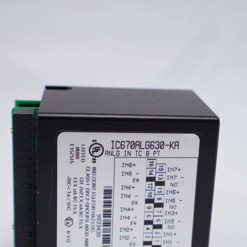 IC670ALG630-KA General Electric Termokupl Giriş Modülü