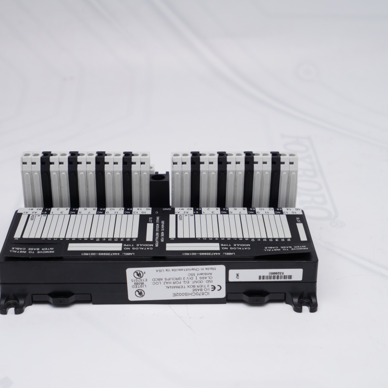 IC670CHS002 E General Electric G/Ç Tabanlı 2 Katmanlı Kutu Terminali