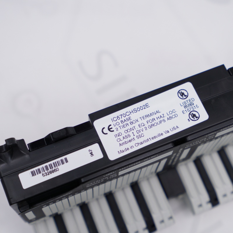 IC670CHS002 E General Electric G/Ç Tabanlı 2 Katmanlı Kutu Terminali