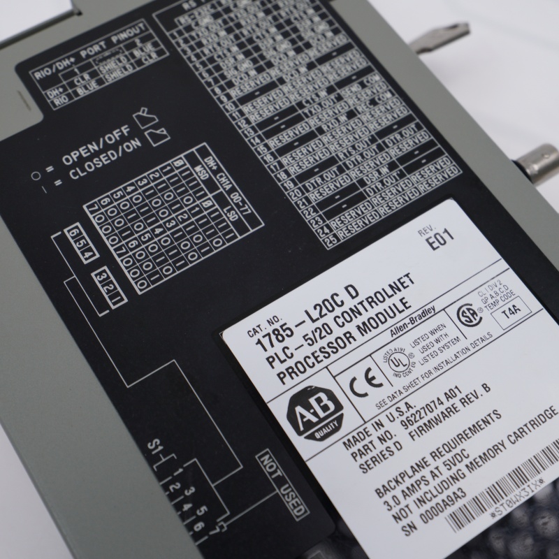 1785-L20C Allen Bradley Kontrol Ağı İşlemcisi