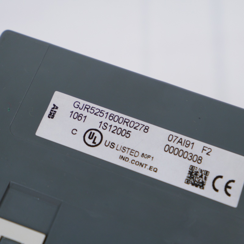 07AI91 GJR5251600R0278 ABB Dijital G/Ç Modülü