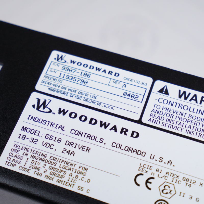 9907-186 GS10 Woodward Yük Paylaşım Modülü