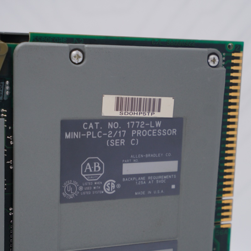 एलन ब्रैडली 1772-एलडब्ल्यू मशीन नियंत्रण