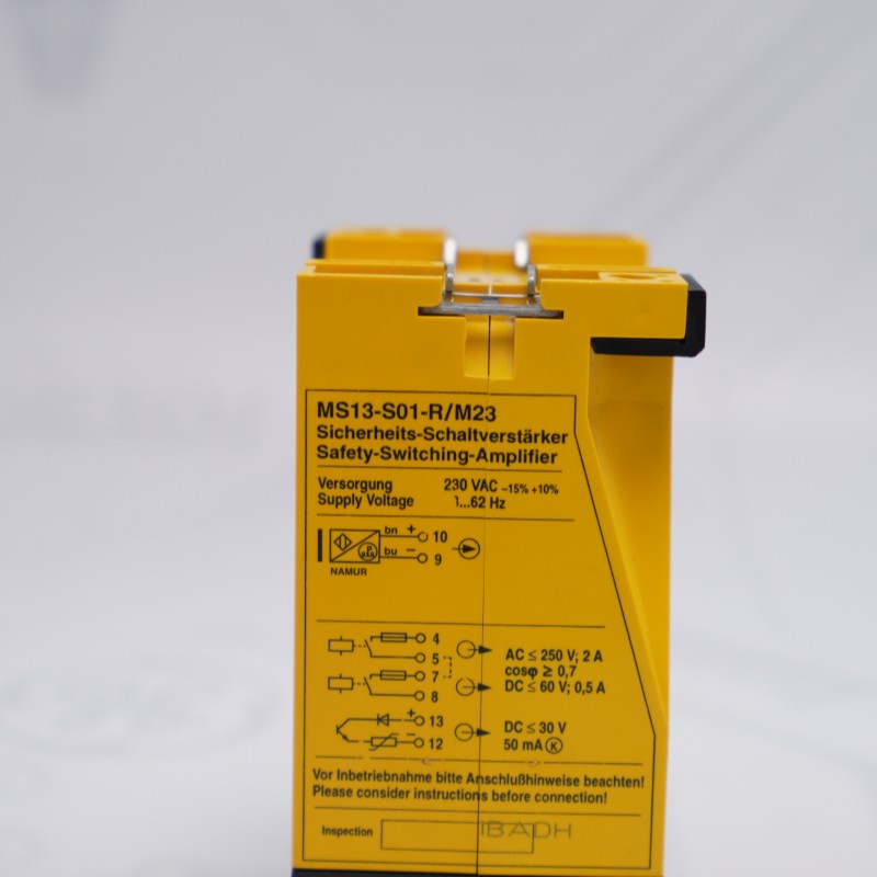 เทอร์ค เอ็มเอส13-S01-R M23 เครื่องขยายสัญญาณสวิตชิ่งมัลติเซฟตี้