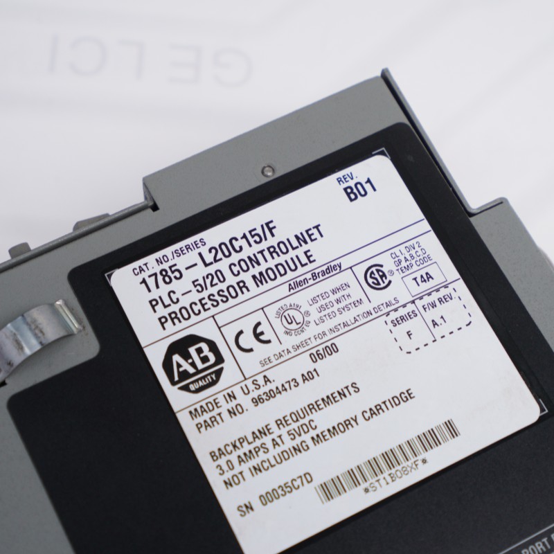 Управление машиной Аллен Брэдли 1785-L20C15/F