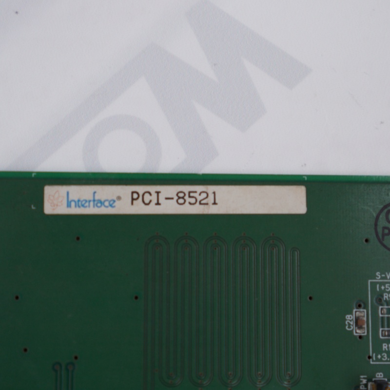 PCI-8521 INTERFACE Data acquisition card