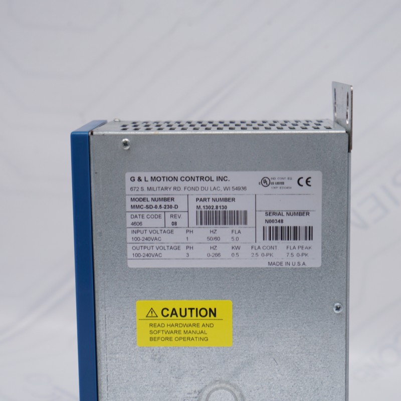 Interface analógica de acionamento G&L MMC-SD-0.5-230-D