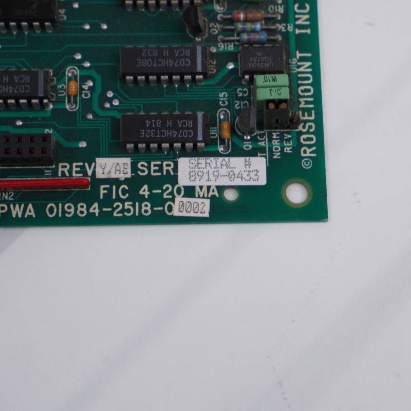 Emerson 01984-2518-0002 Kiểm soát máy móc