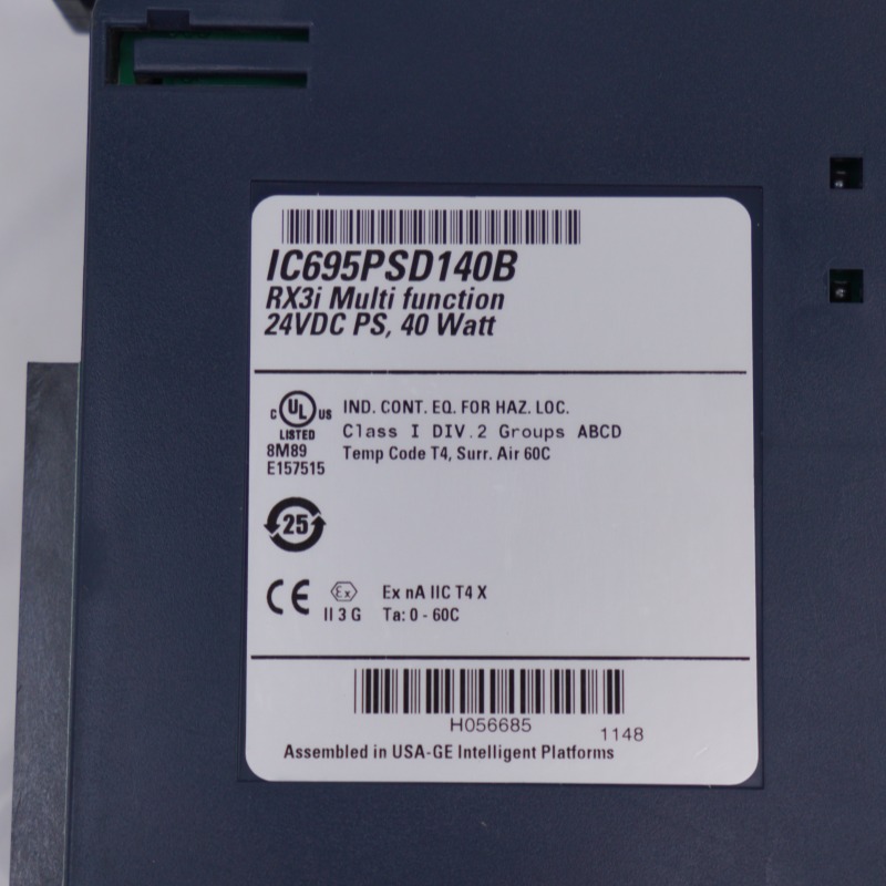 โมดูลจ่ายไฟ ทั่วไป ไฟฟ้า IC695PSD140B