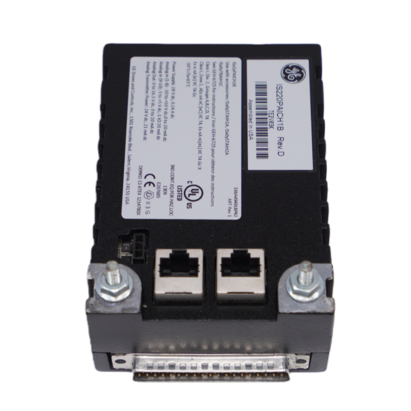 IS220PAICH1B Analog I/O Pack Module