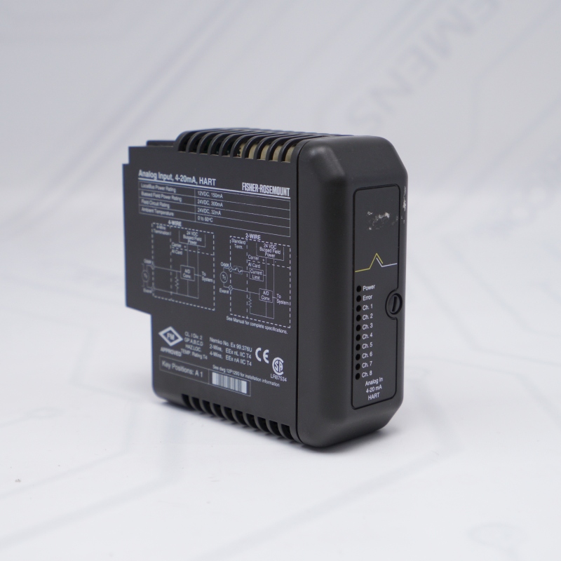 Mô-đun đầu vào tương tự EMERSON KJ3002X1-BA1 12P0680X122