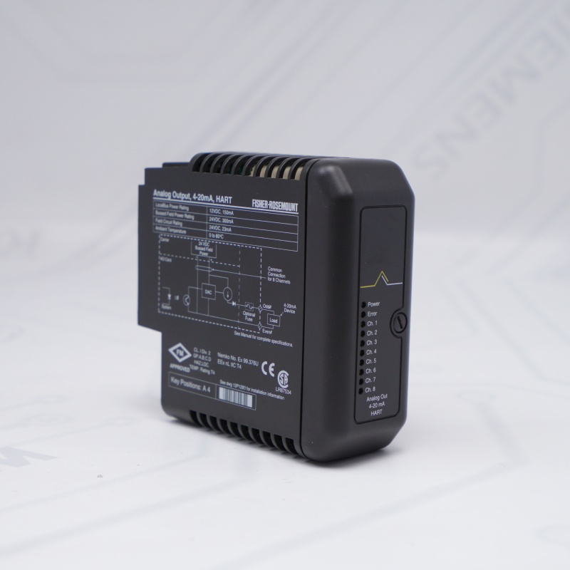 Mô-đun đầu vào tương tự EMERSON KJ3002X1-BE1 12P0682X052