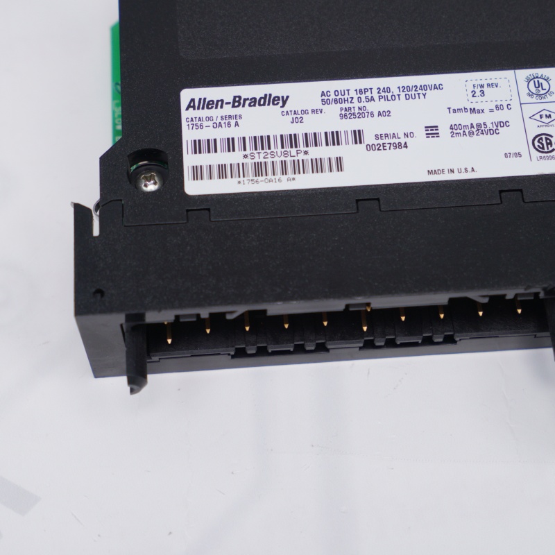 Allen Bradley 1756-OA16 A ControlLogix digital AC output module